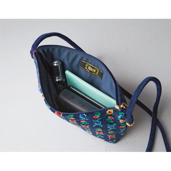 feiler ギフト フェイラー カリーナ ショルダーバッグ ネイビー CA