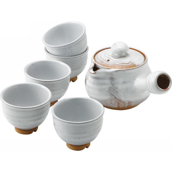 萩焼 白釉 茶器揃 05764