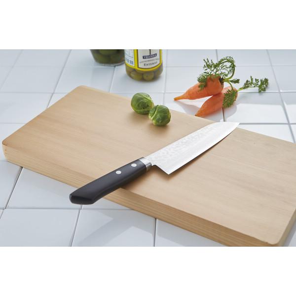 三徳 包丁 槌目 ダマスカス 實光 じっこう 180 JIKKO ミルフィーユ包丁