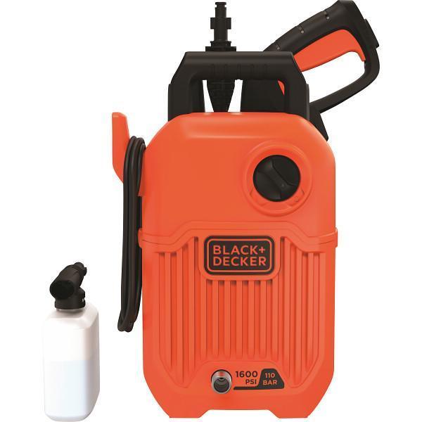 ギフト ブラック＋デッカー スリム高圧洗浄機 オレンジ＆ブラック BEPW1600 YTS228364893ベストワン 通販