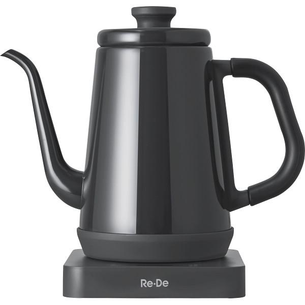Re・De Kettle 温度調節電気ケトル（1．0L） ブラック RDー