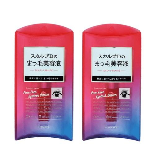 最初の アンファー スカルプd ボーテ ピュアフリー アイラッシュセラム 6ml 2本セット まつ毛美容液 2908 郵パケ送料無料 P1