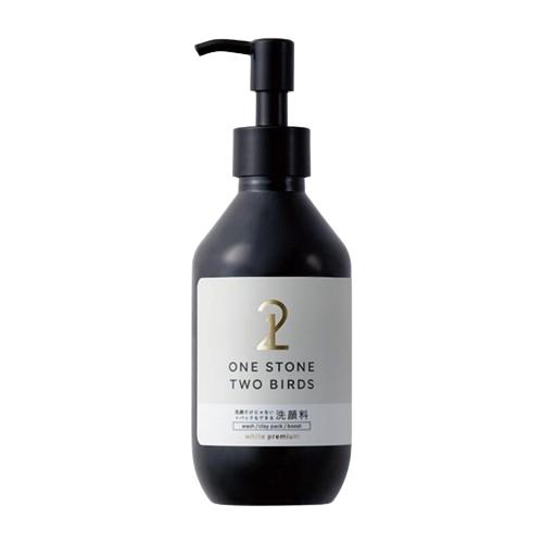 ワンストーンツーバーズ 洗顔だけじゃない＋パックもできる洗顔料