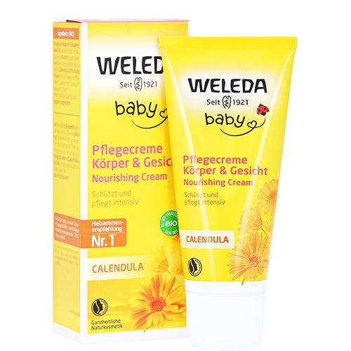 444円 限定価格セール ヴェレダ カレンドラ ベビークリーム ナリッシング ボディクリーム 75ml 3172 メール便無料 A Tg150