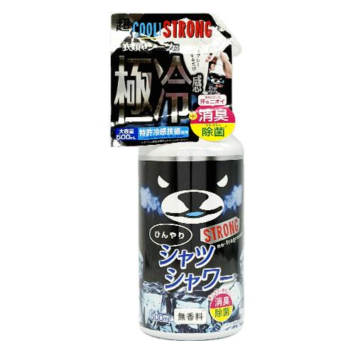 ひんやりシャツシャワーストロング 500ml ときわ商会 ひんやりシャツシャワー ストロング 500ml 無香料 極冷感