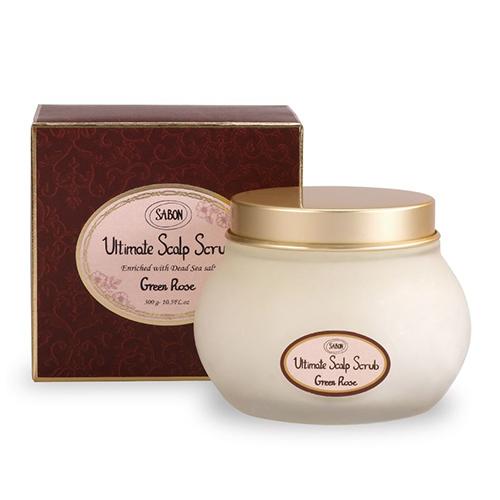SABON（サボン） ヘッドスクラブ 300g グリーンローズ[7054] 送料無料 