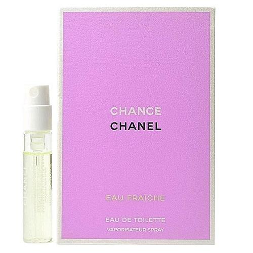 新品未使用　新発売　シャネル　チャンスシャネル　香水 サンプル CHANEL（シャネル） チャンス オー フレッシュ EDT スプレー 1.5ml