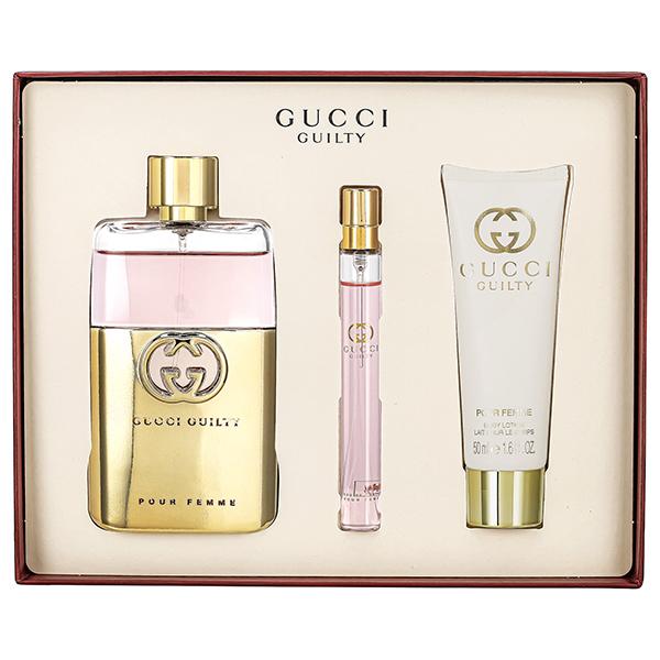 女性用香水セット（Gucci, Chanel, Kate Spade） GUCCI（グッチ） ギルティ プールファム コフレセット