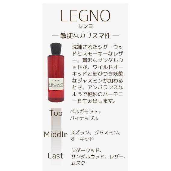 リナーリ レンヨ ルームディフューザー リフィル 500ml LINARI リナーリ LEGNO (レンヨ) ルームディフューザー500ml