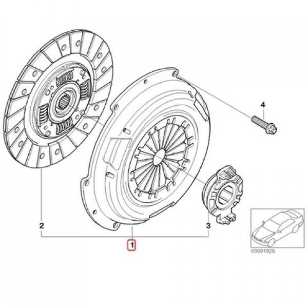 MINI 新品 BMW クラッチ3点セット R52 53スーパーチャージャー付 