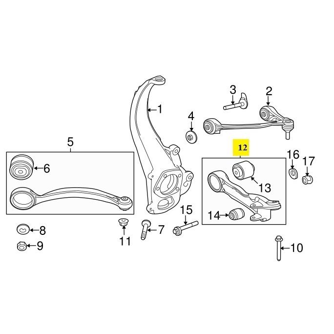 JAGUAR（ジャガー） 新品 フロントロアコントロールアーム RH XJ X351 C2D1536/C2D35200 社外品 : Best ...