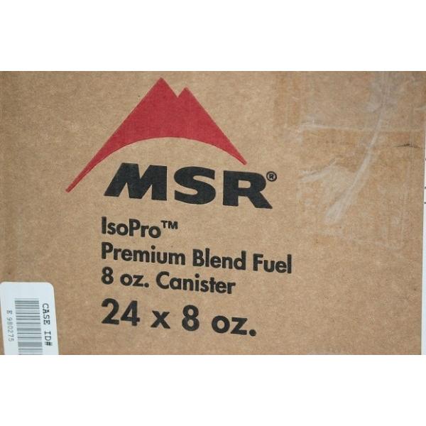 新品 MSR ISOPRO FUEL CANISTER エムエスアールイソプロ 8OZx24 新品 MSR ISOPRO FUEL CANISTER エムエスアールイソプロ 8OZx24