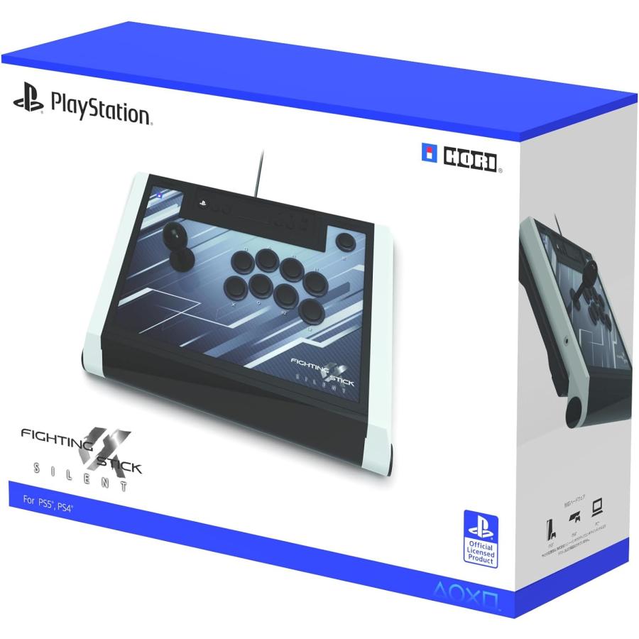 新品未開封 国内正規品 【SONYライセンス商品】ファイティングスティックα for PlayStation5, PlayStation4, PC【PS5,PS4両対応】 (サイレント)｜bestprice-shikoku｜04