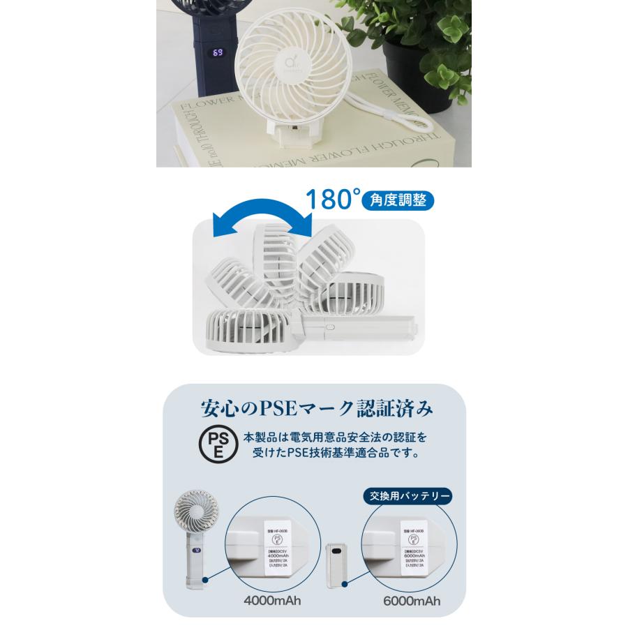 手持ち扇風機 ハンディファン 飛行機 携帯扇風機 充電式 冷却 折り畳み