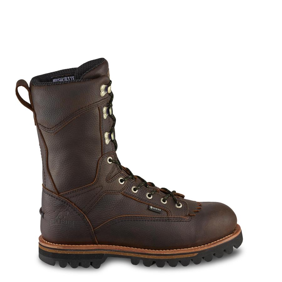 【並行輸入品】Irish Setter メンズ 860 ヘラジカ トラッカー 防水 1000グラム 12インチ ビッグゲーム ハンティングブーツの画像