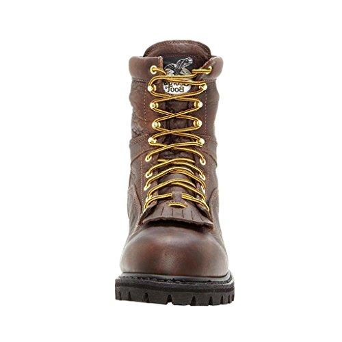 【並行輸入品】[Georgia] Boot Men's 8" Lace to toe Steel Toe Work Boot Work Shoeの画像