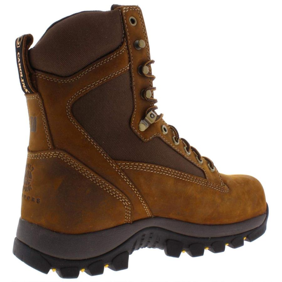 【並行輸入品】[Carolina] メンズ US サイズ: 9.5 M US カラー: ブラウン Carolina Men's 8 Inch Wの画像