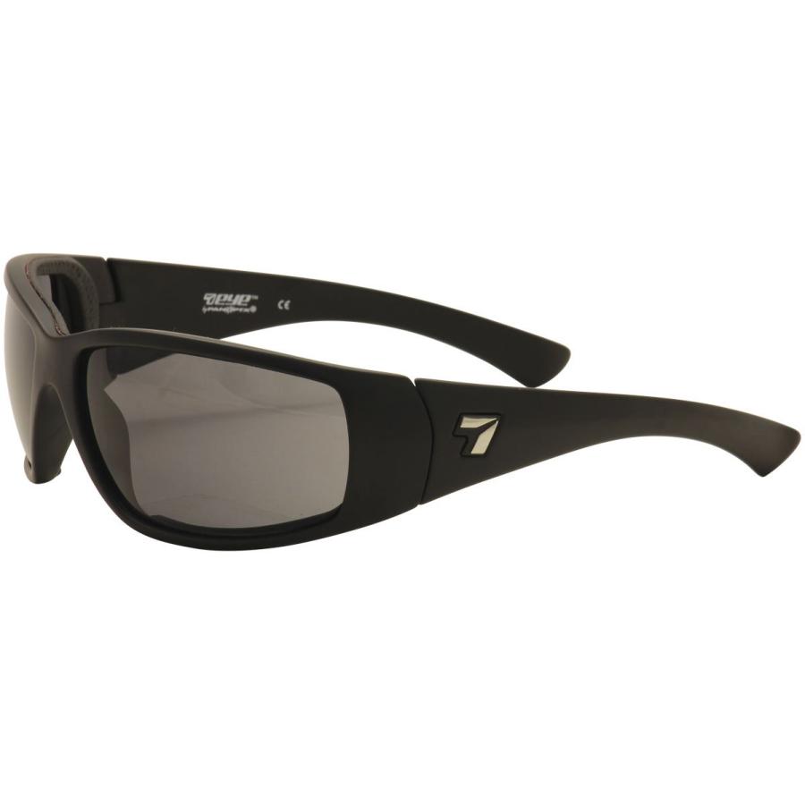 7eye TakuメンズAirDamアクティブなサングラス/アイウェア? ?マットブラック/ SharpviewグレーPC /フリ 並行輸入品 ...