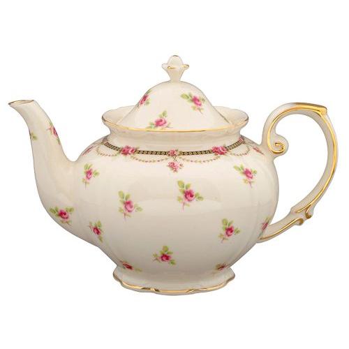 【並行輸入品】(3 Cup, Pink Petite Fleur)   Gracie China Pink Petite Fleur Porceの画像