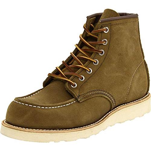 【並行輸入品】Red Wing Heritage メンズ Classic Moc Toe 8881 カラー: グリーン Red Wing Herの画像