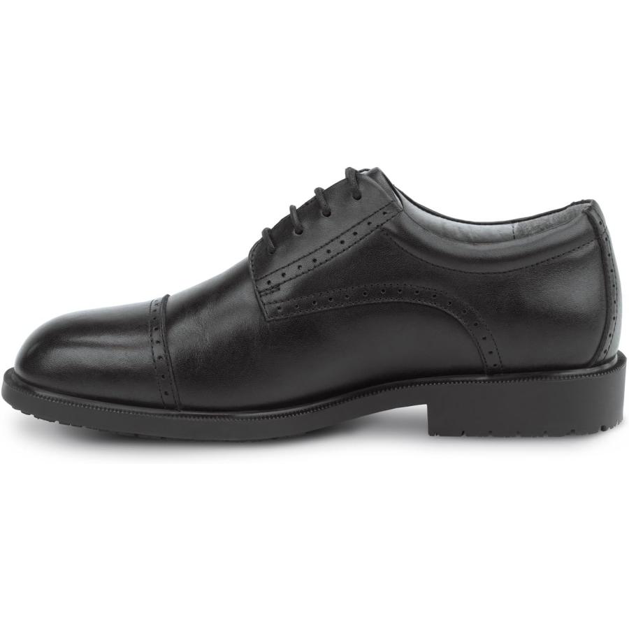【並行輸入品】[SR MAX] AugustaメンズブラックSlip Resistant Wingtip カラー: ブラックの画像