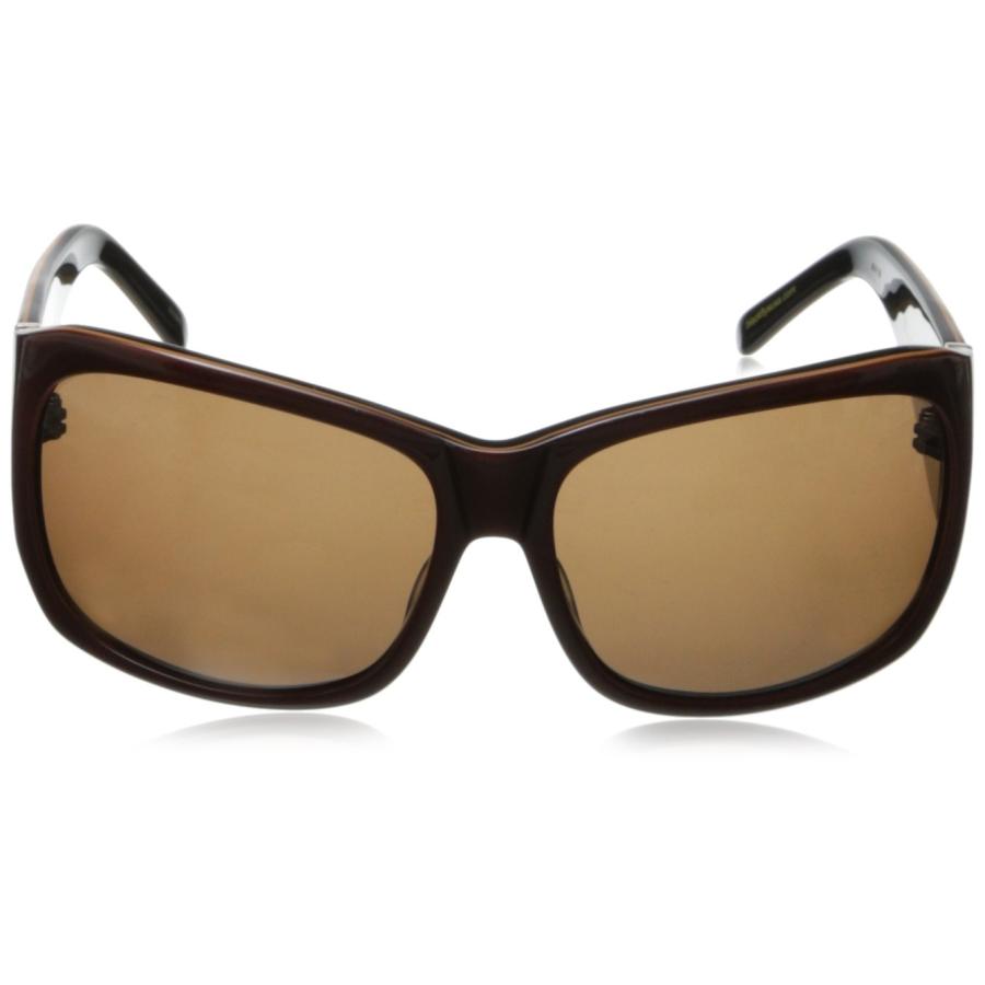 【並行輸入品】Black Flys フライエンドラップサングラス US サイズ: 62 mm カラー: ブラウン Black Flys Wome