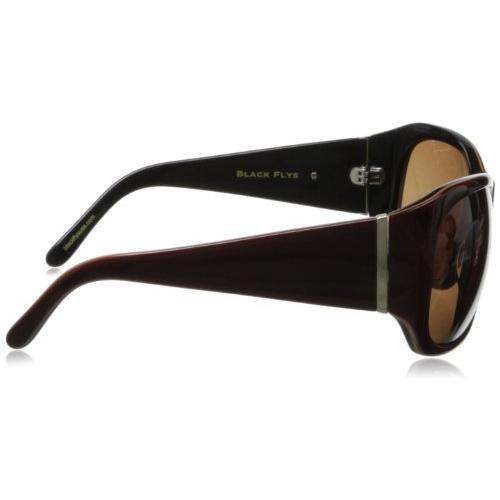 【並行輸入品】Black Flys フライエンドラップサングラス US サイズ: 62 mm カラー: ブラウン Black Flys Wome