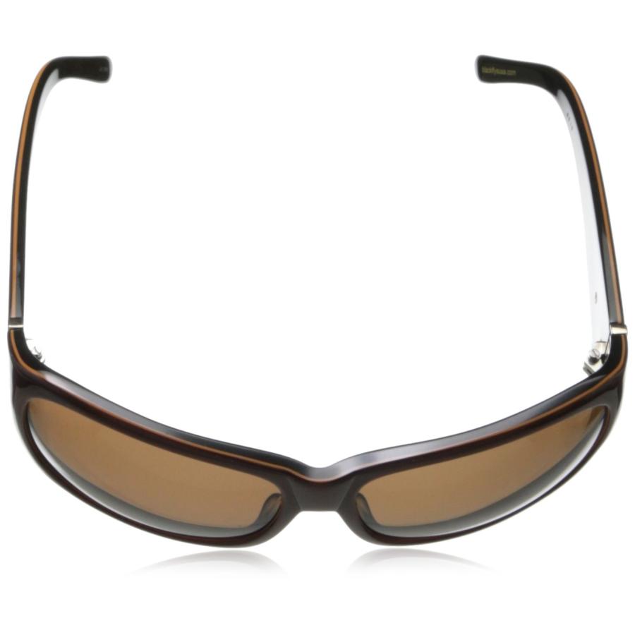 【並行輸入品】Black Flys フライエンドラップサングラス US サイズ: 62 mm カラー: ブラウン Black Flys Wome