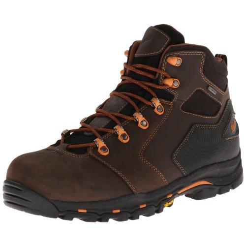 【並行輸入品】[ダナー] Men's Vicious 4.5 Inch Work Boot,Brown/Orange,10.5 D US Danの画像