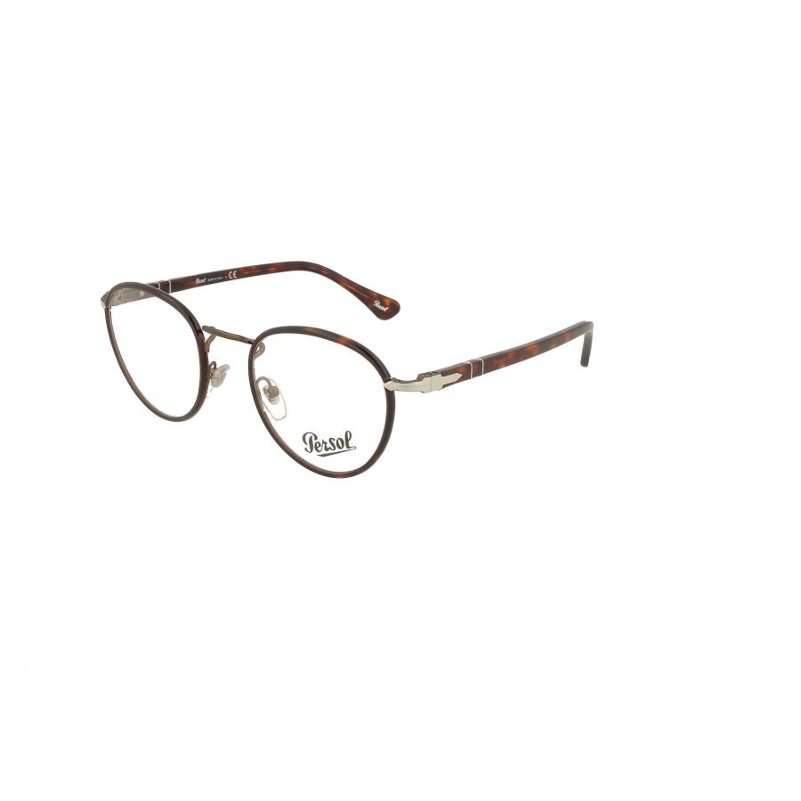 【並行輸入品】PERSOL PO 2410VJ Eyeglasses 992 Matte Brown 49 20 140 Persol PO24の画像