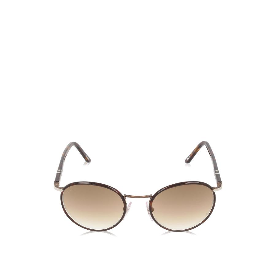 【並行輸入品】Persol メンス 2422sj / メタルフレーム サングラス, 51mm Persol PO2422SJ Round Sunの画像