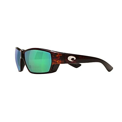 在庫有り即日出荷 Costa Tuna Alley Polarized Sunglasses， Tortoise Green PI 6213 Cos 並行輸入品