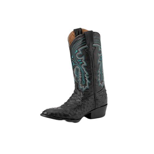 【並行輸入品】Ferrini レディース カラー: ブラウン Ferrini Mens Colt Ostrich Square Toe Casuの画像