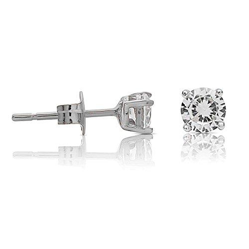 【並行輸入品】スターリングシルバーCZスタッドイヤリングセットの3つの 3 Pair Cubic Zirconia earring Stud S_7