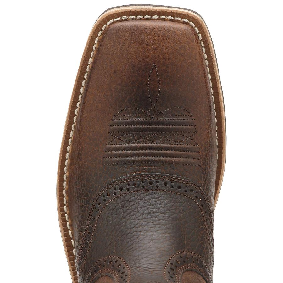 【並行輸入品】[ARIAT] メンズ US サイズ: 8 Medium (D) US カラー: ブラウン Ariat Men's Heritagの画像