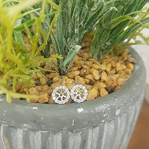 【並行輸入品】Dazzlingrock Collection (ダズリングロックコレクション) 0.50カラット (ctw) 18K ラウンドダの画像