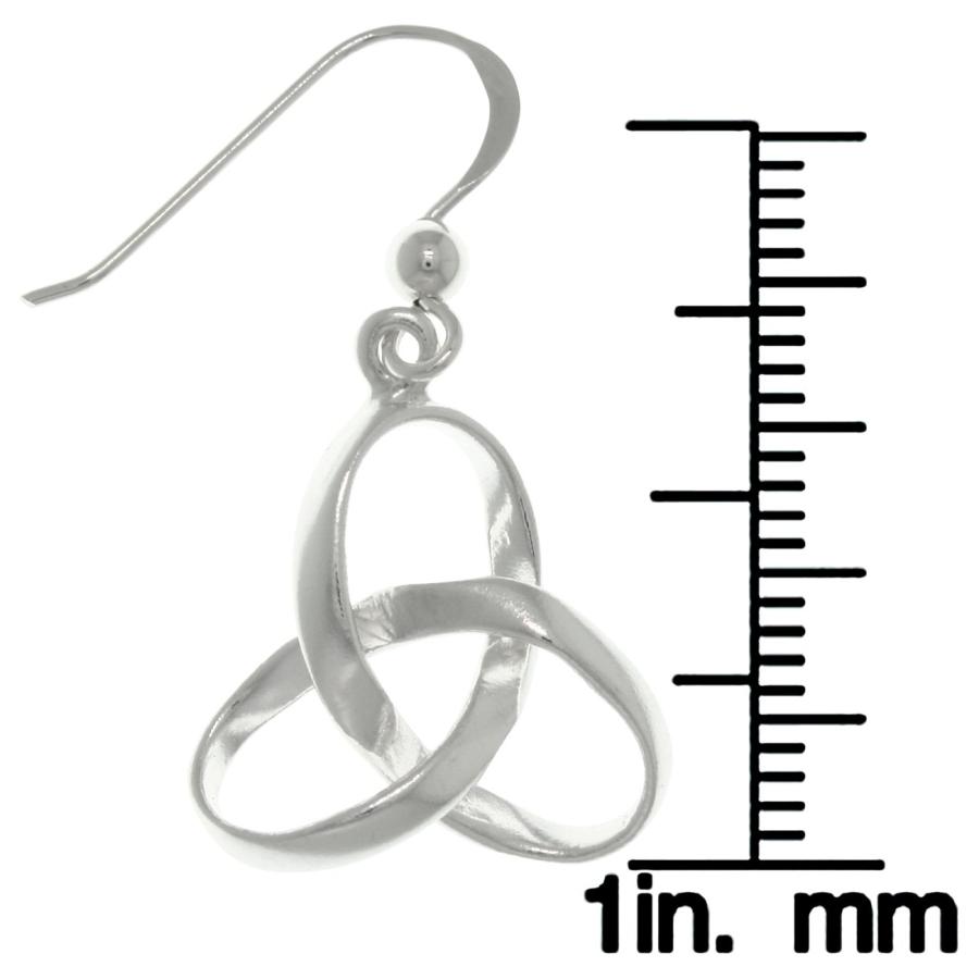 【並行輸入品】ジュエリートレンドSterling Silver Celtic Trinity Knotダングルイヤリング Jewelry Tre_3