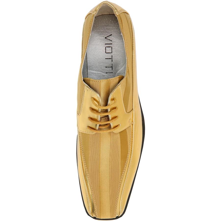 【並行輸入品】[Viotti] メンズ US サイズ: 10 D(M) US カラー: ゴールドの画像