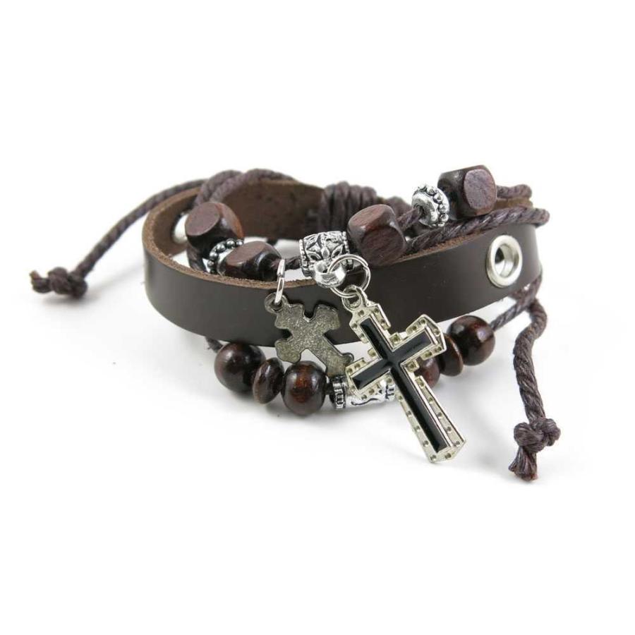 【並行輸入品】2 Pieces Women's Men's Fashion Strand Bracelet 2001 Beads String