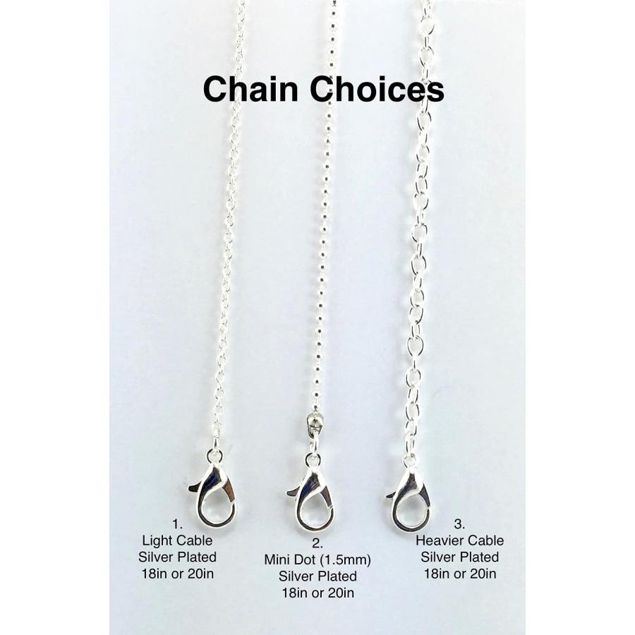 【並行輸入品】Personalized Braille Pendant Necklace　