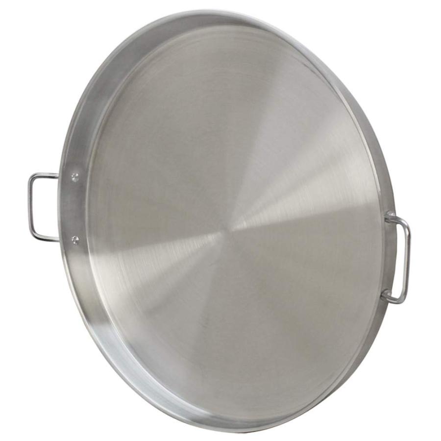 【並行輸入品】Heavy Duty 21 3/4\" ROUND Stainless Steel Comal Griddle Pan Grillの画像