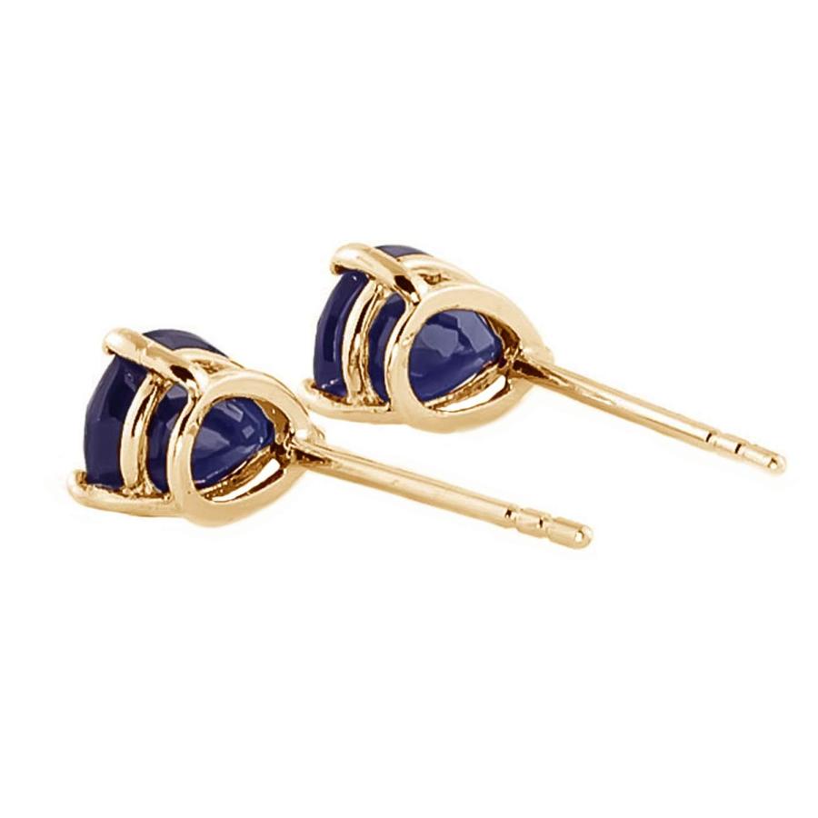 【並行輸入品】3?CTW 14?K SolidゴールドLast Lady Standingサファイアイヤリング Galaxy Gold GG 3の画像