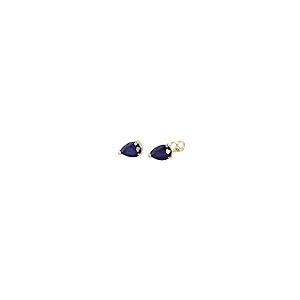 【並行輸入品】3?CTW 14?K SolidゴールドLast Lady Standingサファイアイヤリング Galaxy Gold GG 3の画像