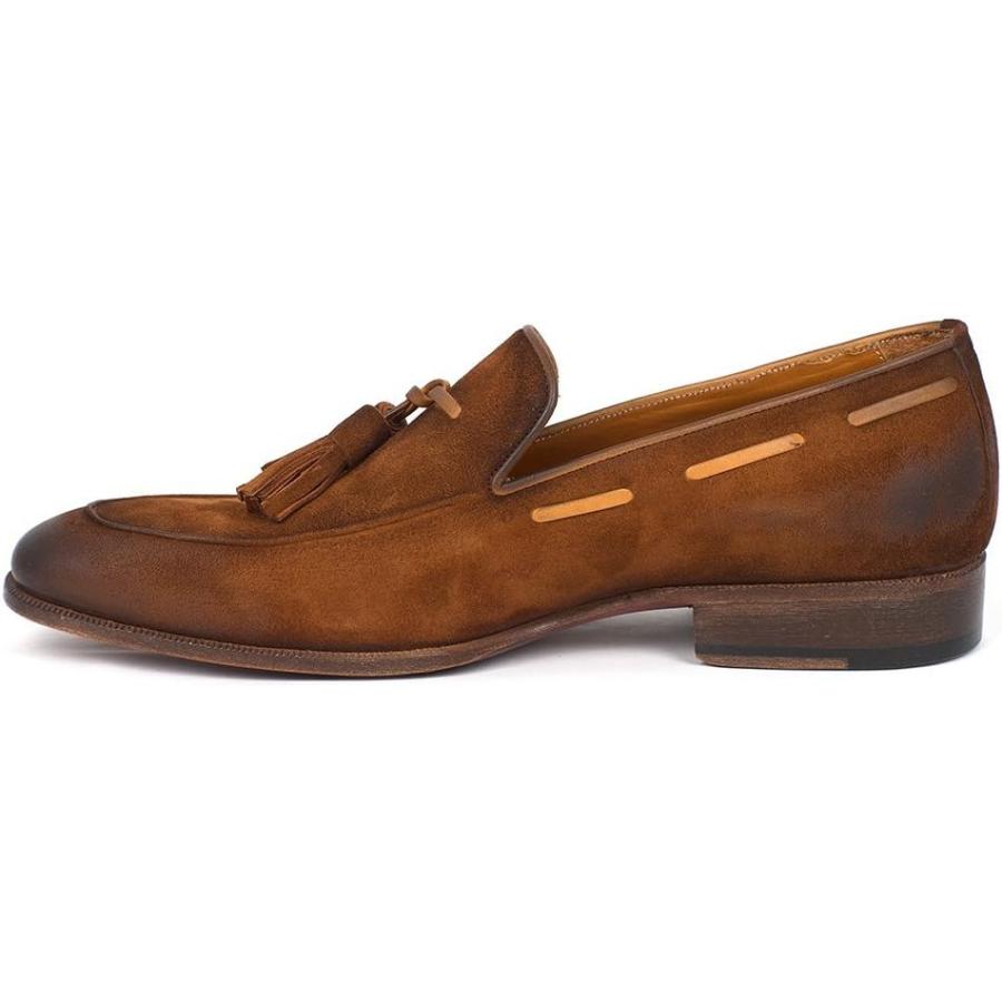 【並行輸入品】[Paul Parkman] メンズ US サイズ: 40 M EU / 7.5 D(M) US カラー: ブラウンの画像