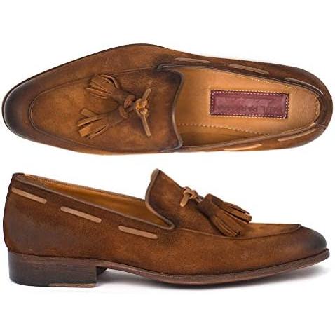 【並行輸入品】[Paul Parkman] メンズ US サイズ: 40 M EU / 7.5 D(M) US カラー: ブラウンの画像
