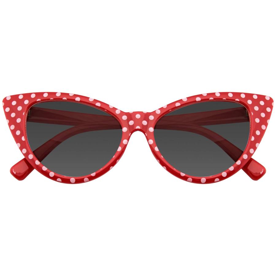 並行輸入品】Emblem Eyewear 水玉キャッツアイレディースファッション