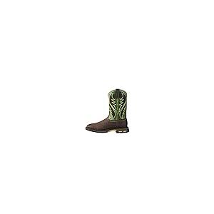 【並行輸入品】ARIAT メンズ ヘリテージ ラフストック ウエスタンブーツ ワーク US サイズ: 10 カラー: ブラウン Ariat Meの画像