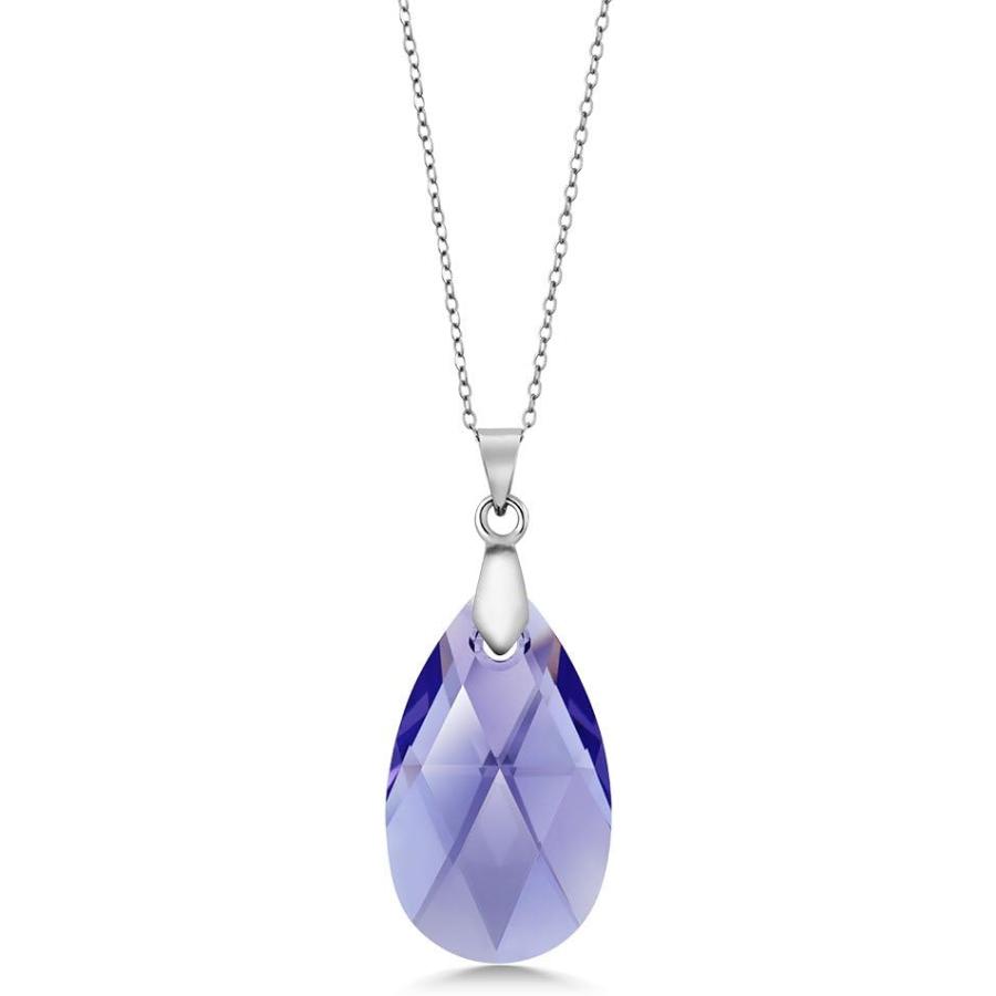 【並行輸入品】[Gem Stone King] ラベンダー クリスタル ネックレス ペンダント　_1