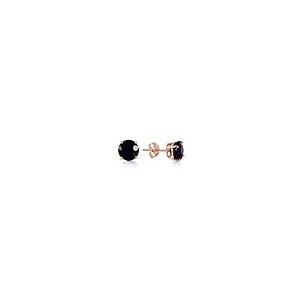 【並行輸入品】ブラックダイヤモンドスタッドイヤリング　総重量1/2 10カラット 2.5 Carat Total Weight Black Diの画像