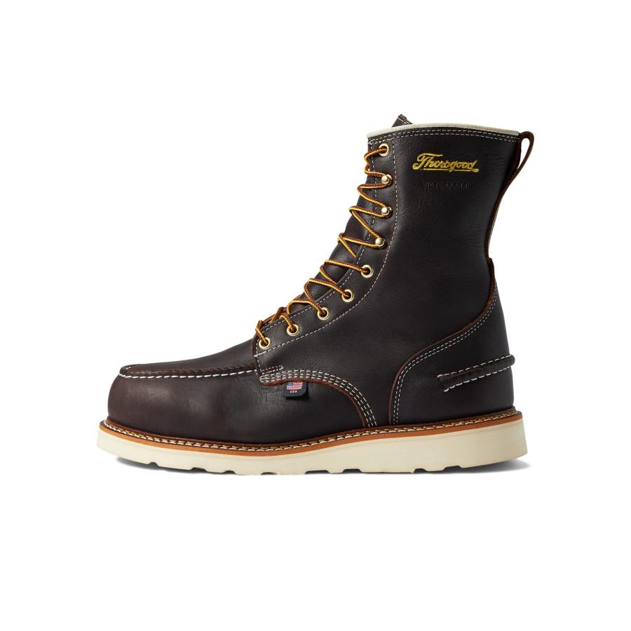 【並行輸入品】Thorogood 1957 Series 8” Waterproof Steel Toe Work Boots for Menの画像